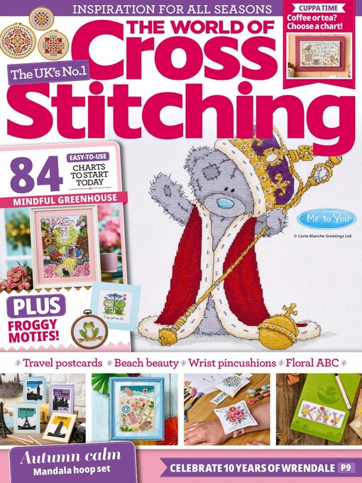 Cover image for The World of Cross Stitching